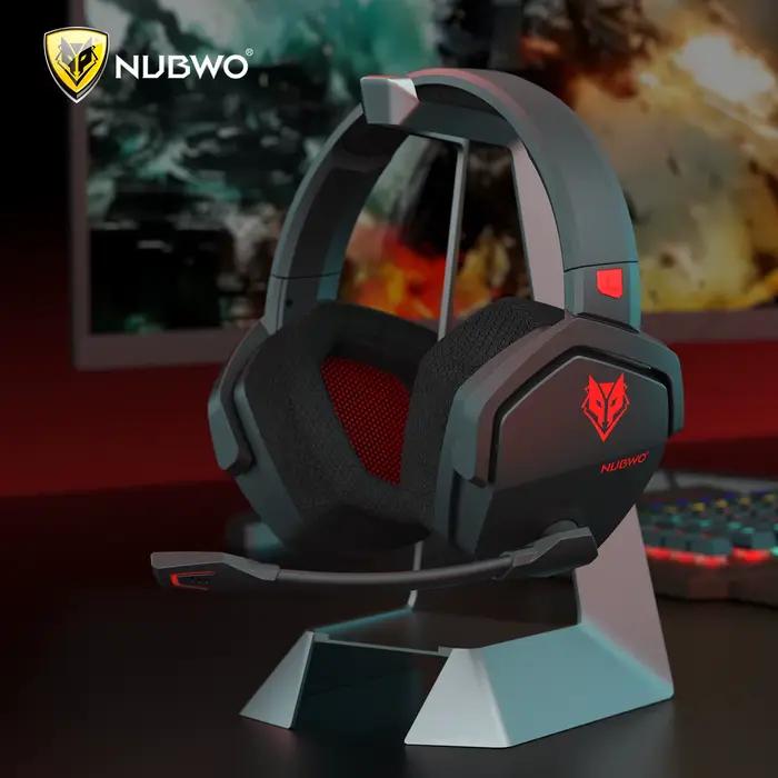 Casque de jeu sans fil NUBWO G06 avec microphone pour PS5