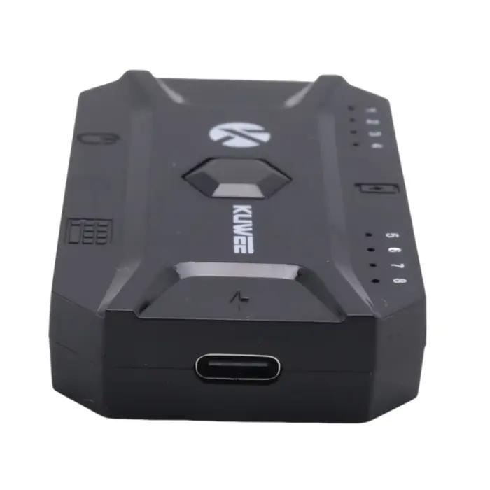 Hub Bluetooth USB 5.0 convertisseur clavier et souris filaires vers adaptateur Hub sans fil prenant en charge 8 appareils pour t