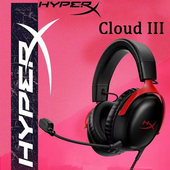 Casque de jeu filaire HyperX Cloud 3 III avec micro sonore DTS/prise en charge du logiciel