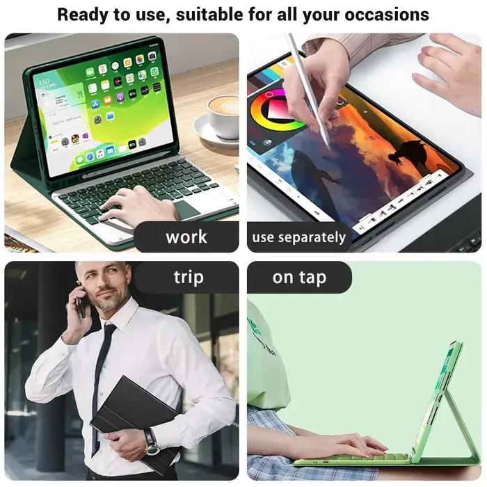 Étui clavier Bluetooth pour tablettes iPad Air 11 2025