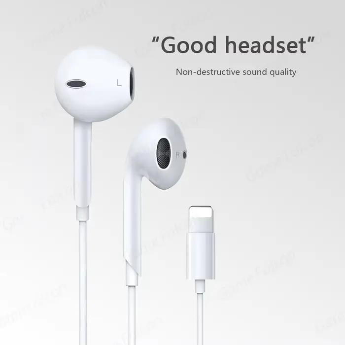 Casque filaire Bluetooth haute fidélité pour iPhone 15 14 13 Pro
