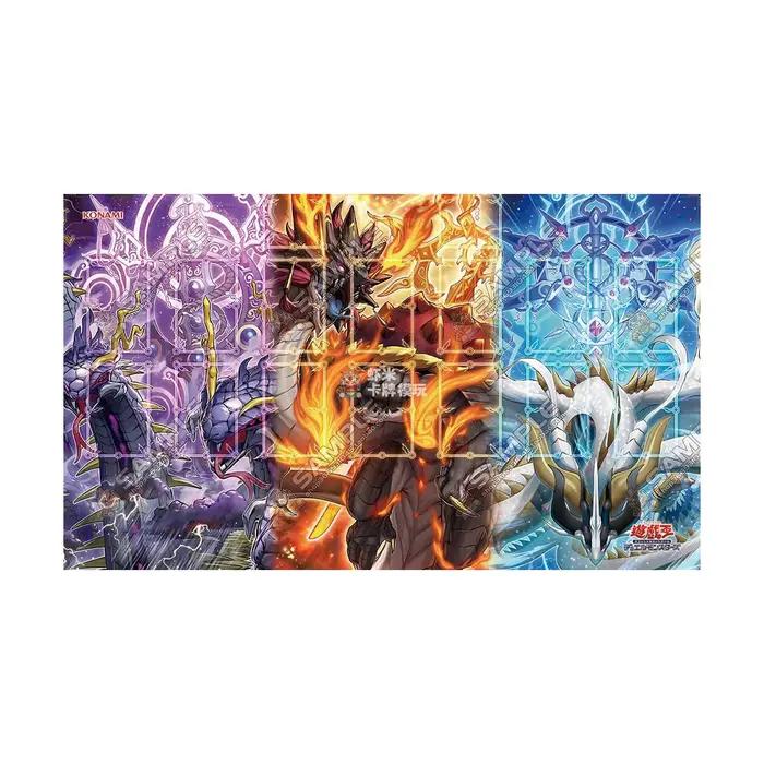 600X350X2Mm Bricolage Yu-Gi-Oh! Tapis de combat de cartes Mitsurugi Ygo