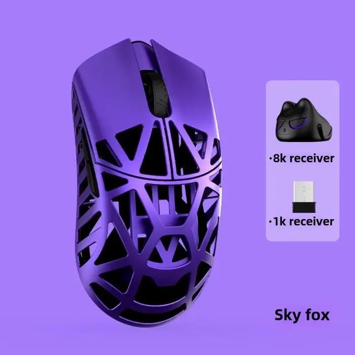 WLMOUSE Beast X Pro souris de jeu e-sports sans fil légère en alliage de magnésium 8K PAW3950HS sans rétro-éclairage 750IPS 30000DPI
