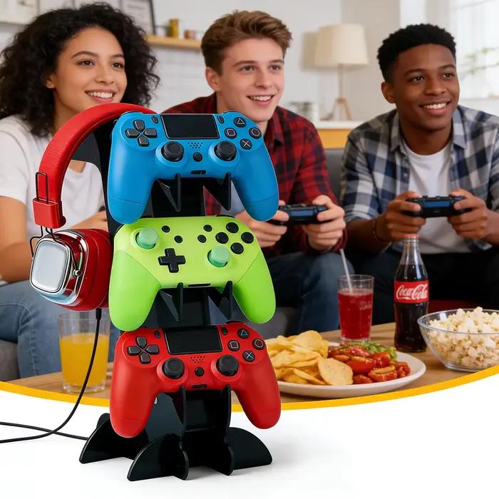 Support universel pour manette à 3 couches et support pour casque