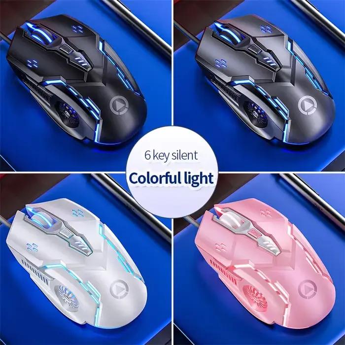 Souris Filaire G5 Originale Retro Eclairage Haute Sensibilite 6 Touches Macro Programmation Souris Mécanique Jeu Ordinateur Jeu Tablette PC Occasions Spéciales
