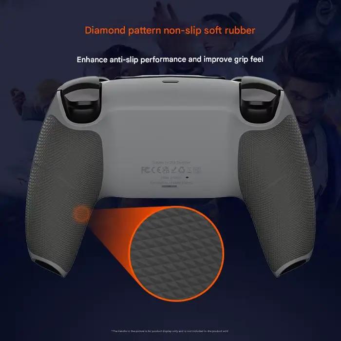 Coque inférieure antidérapante bicolore pour manette PS5