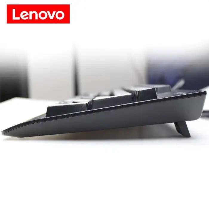 Lenovo clavier souris PS/2 Interface de Port rond filaire Combo point rouge étanche ergonomie pour ordinateur portable