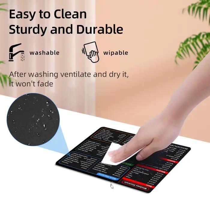 Tapis de souris EXCO raccourcis pour Excel Windows Office
