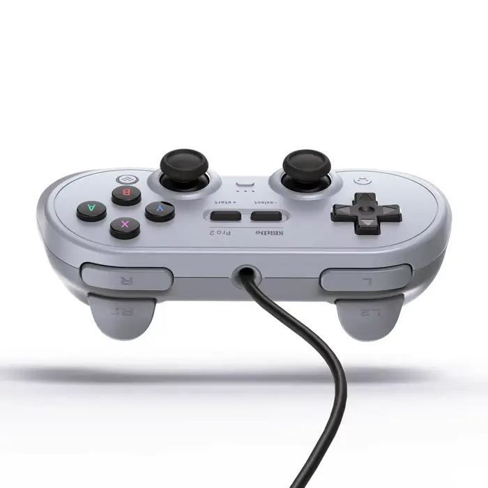8BitDo Pro 2 manette de jeu filaire contrôleur USB pour Nintendo Switch Windows Steam Raspberry Pi NS