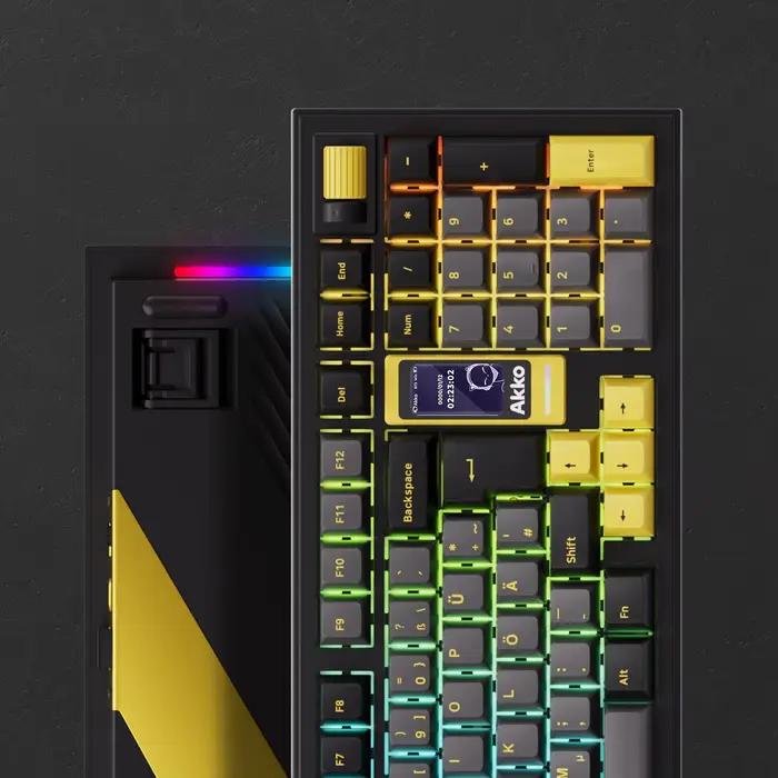Clavier de jeu mécanique sans fil Akko 5098B avec écran TFT