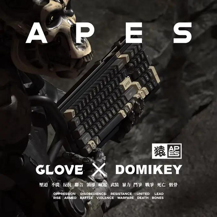 Domikey SA-Capuchon à double injection pour clavier MX Stem