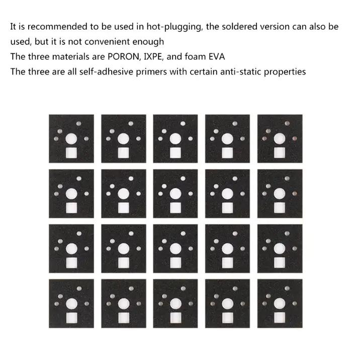 Autocollant de clavier mécanique pour commutateur