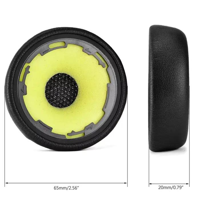 1 paire coussinets d'oreille en housse coussin remplacement pour casque évolue 75 75 +/75MS