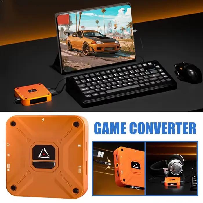 Adaptateur convertisseur clavier et souris pour jeux mobiles Gamwing Aimzenix Raiders AX360M pour smartphones Android et iOS