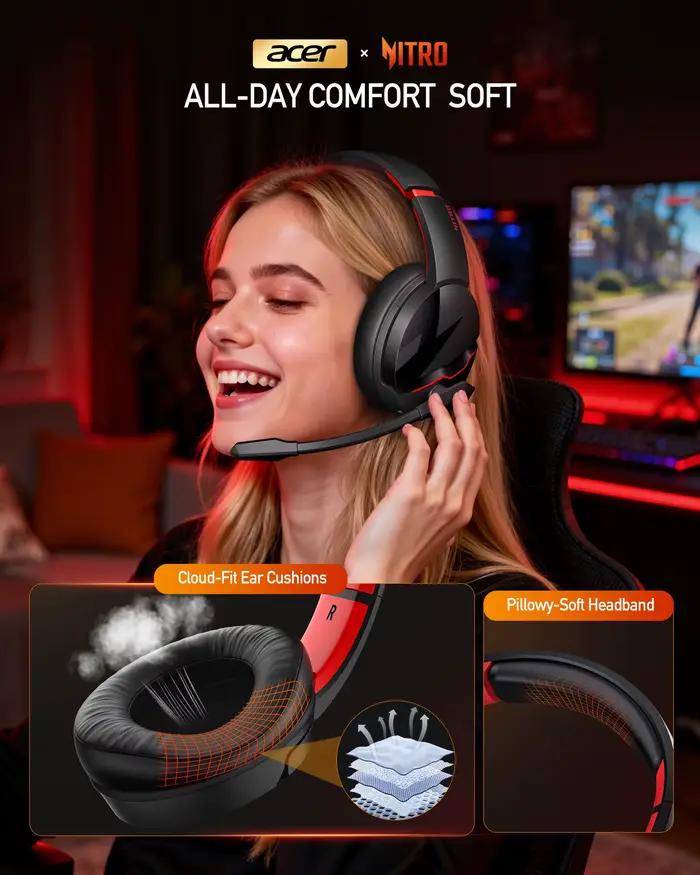Casque de jeu sans fil Acer PS5 2