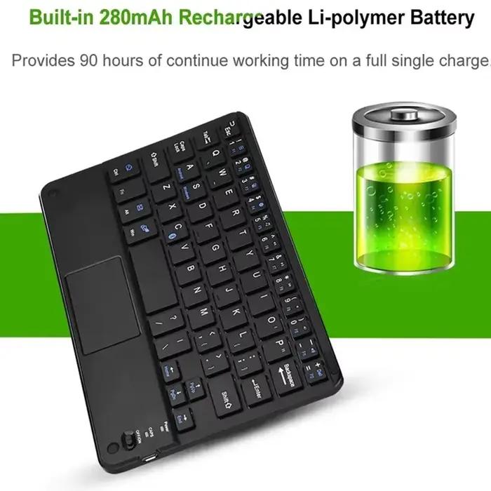 Clavier Bluetooth tactile pour tablette Android