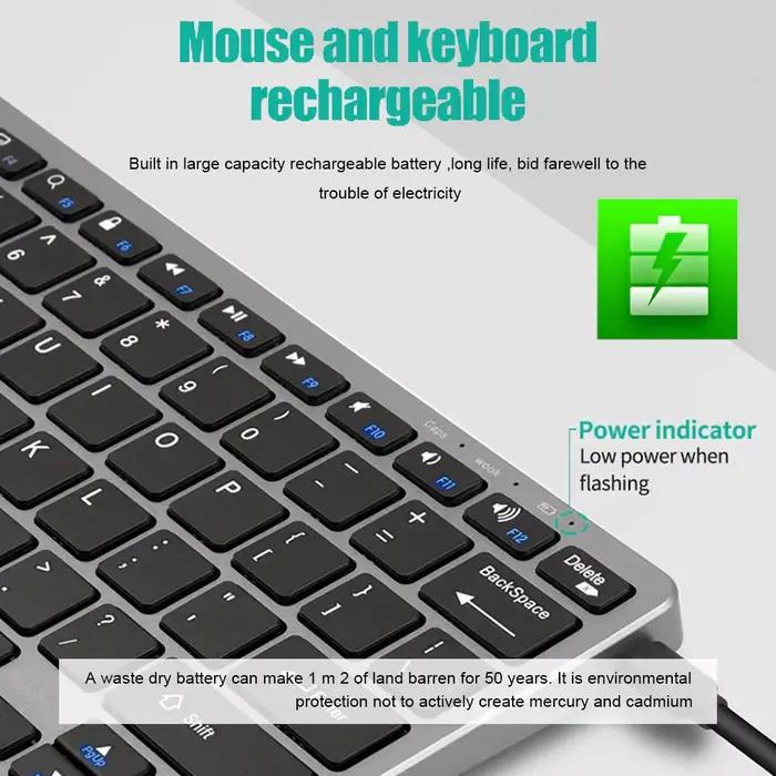 Ensemble clavier et souris sans fil 2.4G