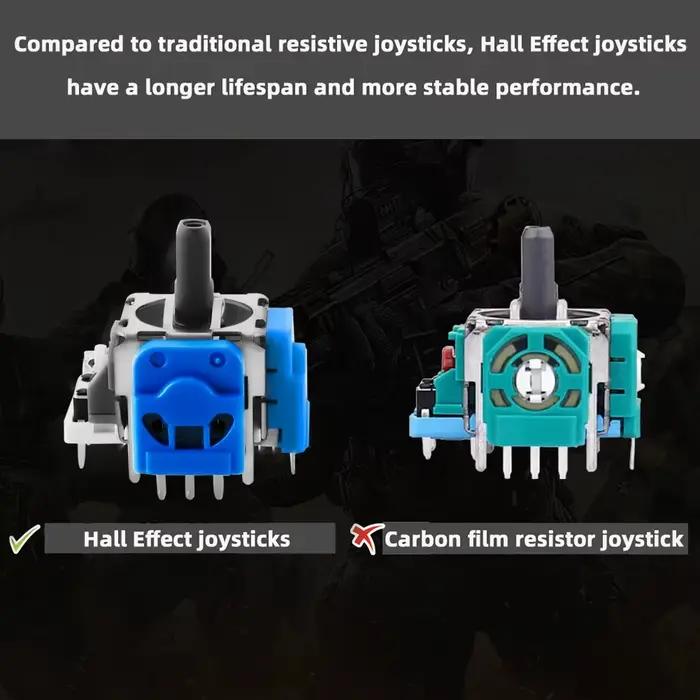 Lot de 50 joysticks à effet Hall pour manettes PS4 PS5