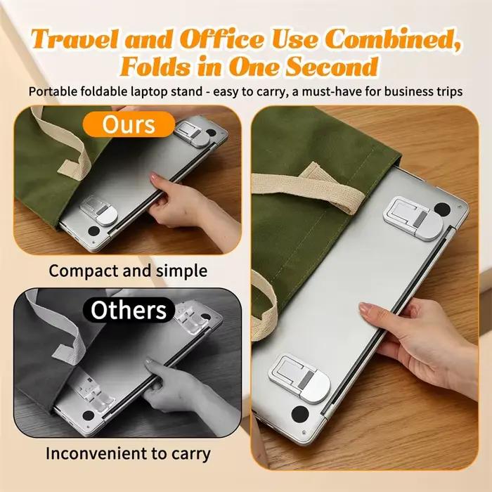 Rehausseur de clavier portable avec double réglage d'angle pour ordinateur portable et tablette pour un travail confortable et sans effort