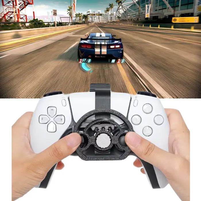 Pour PS5 pour PS5 Pro/contrôleur de jeu mince Mini volant d'impression 3D-accessoire de jeu de remplacement auxiliaire Durable
