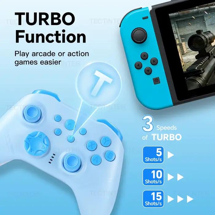 Manette sans fil pour console de jeu Nintendo Switch 1/2