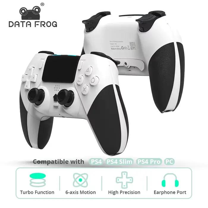 Contrôleur sans fil DATA FROG pour manette de jeu mince PS4 / PS4 Pro / PS4