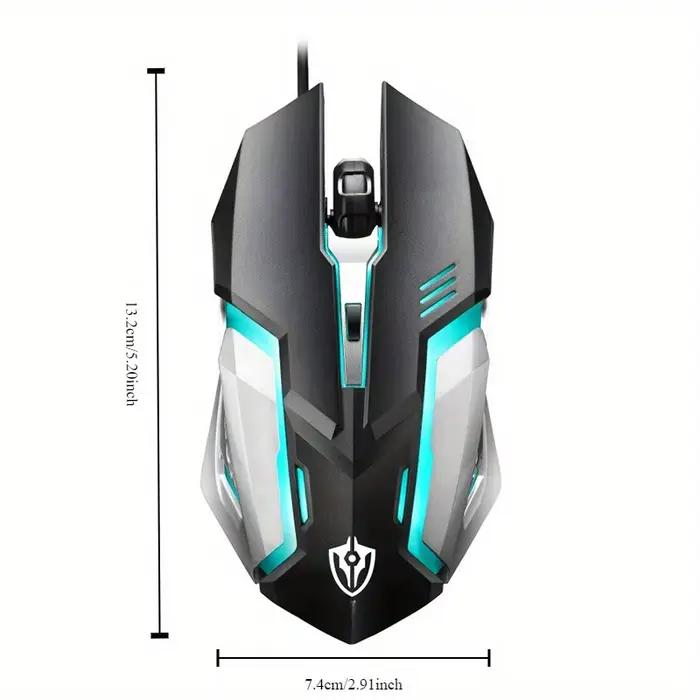 Souris filaire rétroéclairée par LED