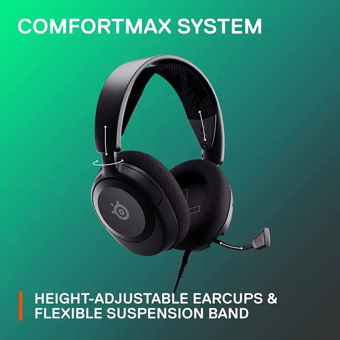 Arctis Nova 1 casque de jeu multisystème pilotes Hi-Fi micro léger antibruit PC