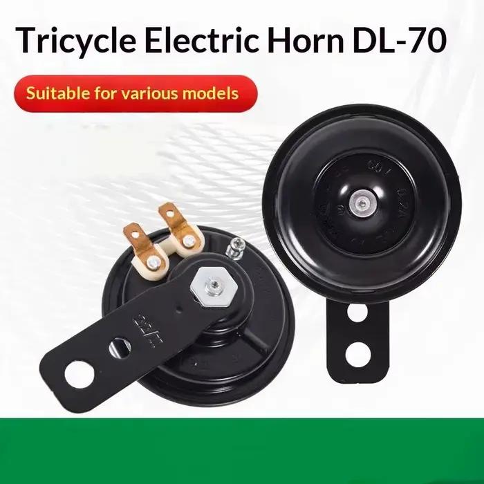 Klaxon de moto 12V 48V 60V, klaxon électrique universel étanche pour moto