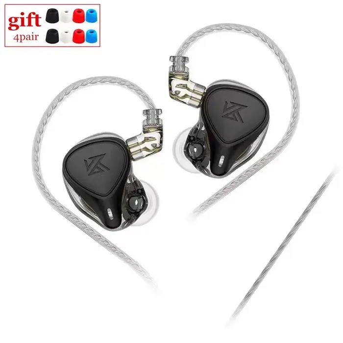 KZ ZEX Pro casque intra-auriculaire HIFI électrostatique + dynamique + équilibré écouteur suppression du bruit casques de jeu de Sport KZ EDX PRO ZSN ZSX