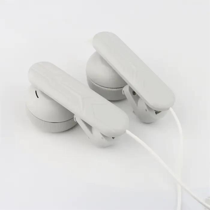 Casque à clipser blanc confortable pour Meta Quest 3 et Quest 2, accessoire d'écouteurs de jeu VR pour expérience immersive et confort optimal occasions spéciales gaming