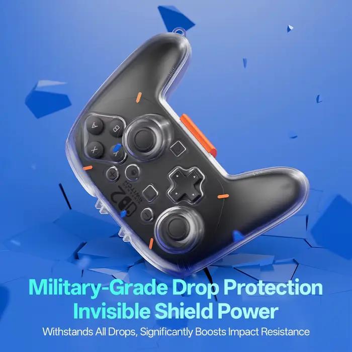 Coque de protection transparente en PC pour Switch 2 Pro