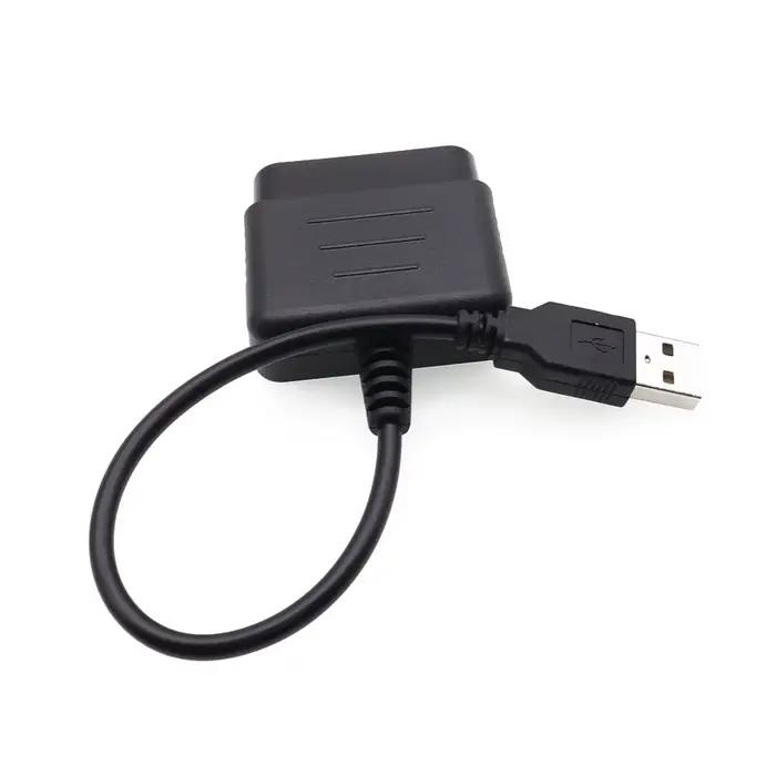 Câble convertisseur adaptateur USB PS2 vers PS3 pour jouer sur console et PC accessoires de jeu vidéo pour manette de jeu traditionnelle