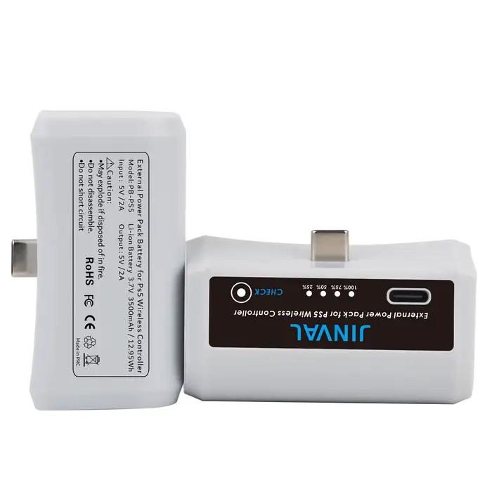 JINVAL PS5 batterie de contrôleur 3500mAh PS5 PS 5 Batteries