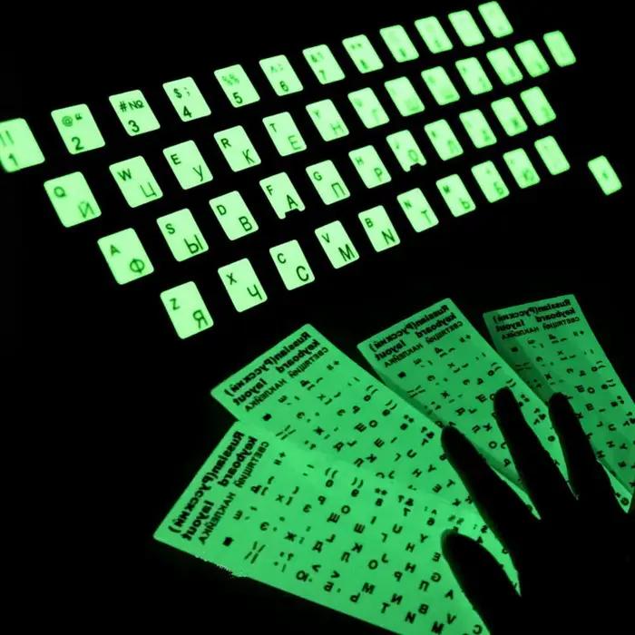Autocollants de clavier Shoous pour ordinateur portable et de bureau