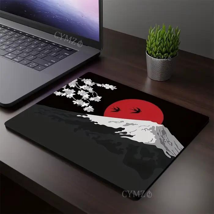 Petit tapis de souris Cherry Blossoms Mount Fuji