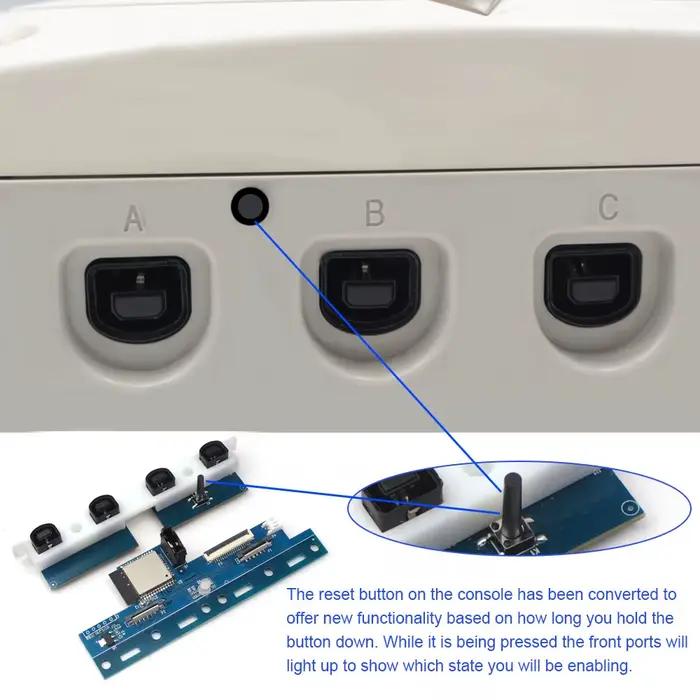 Adaptateur interne sans fil iBlueControlMod pour console SEGA Dreamcast