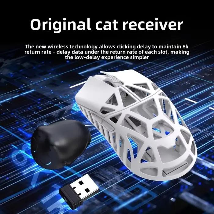 WLMOUSE Beast X Pro souris de jeu e-sports sans fil légère en alliage de magnésium 8K PAW3950HS sans rétro-éclairage 750IPS 30000DPI