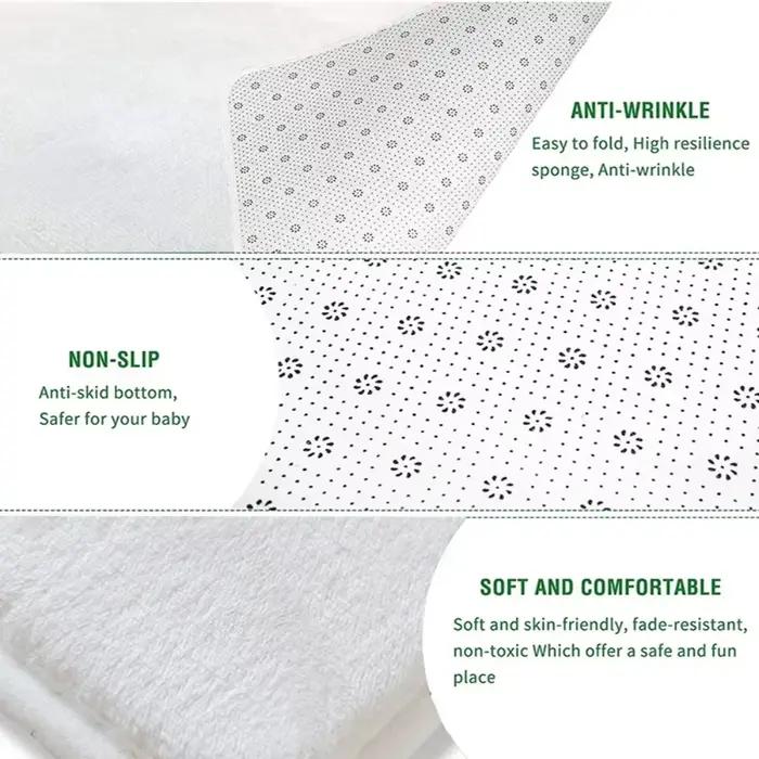Tapis de jeu coloré pour enfants avec carte de ville