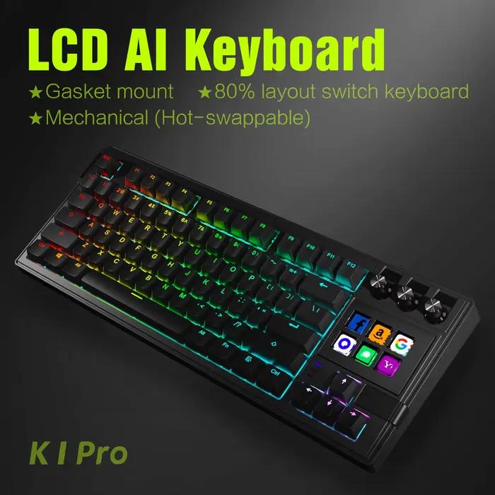Clavier de jeu mécanique MiraBox K1 Pro avec Stream Deck