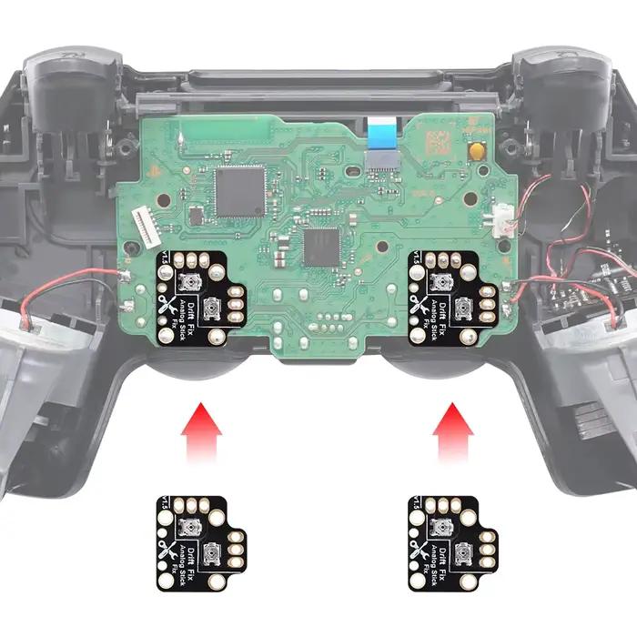 1-30 pièces manette de jeu dérive carte de réparation analogique pouce bâton
