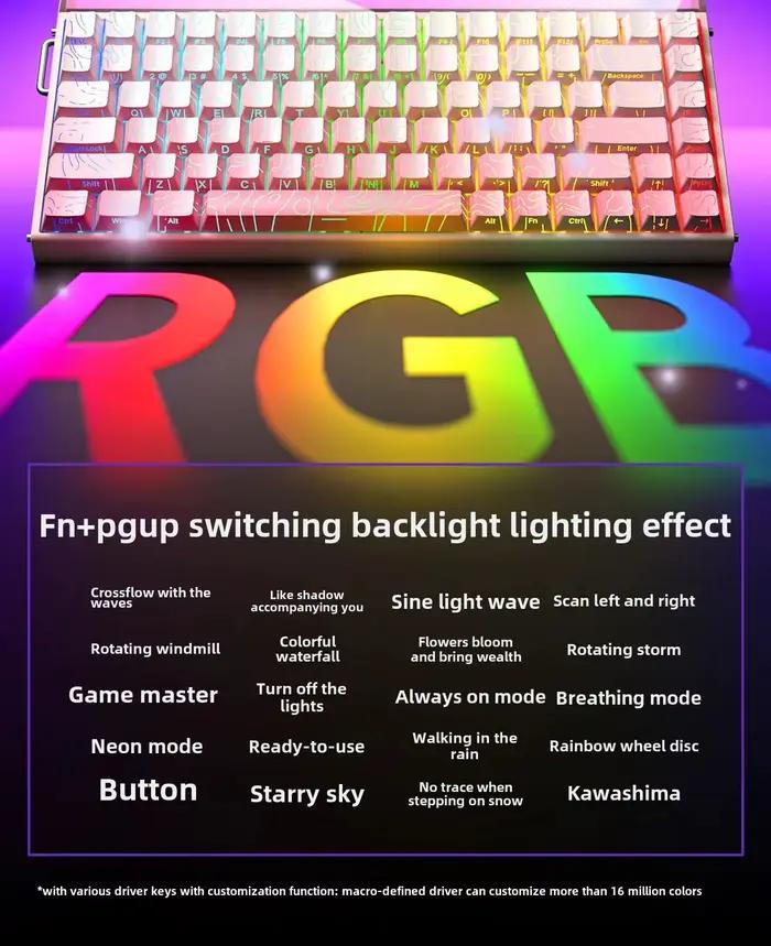 Clavier de jeu magnétique AULA HERO84HE