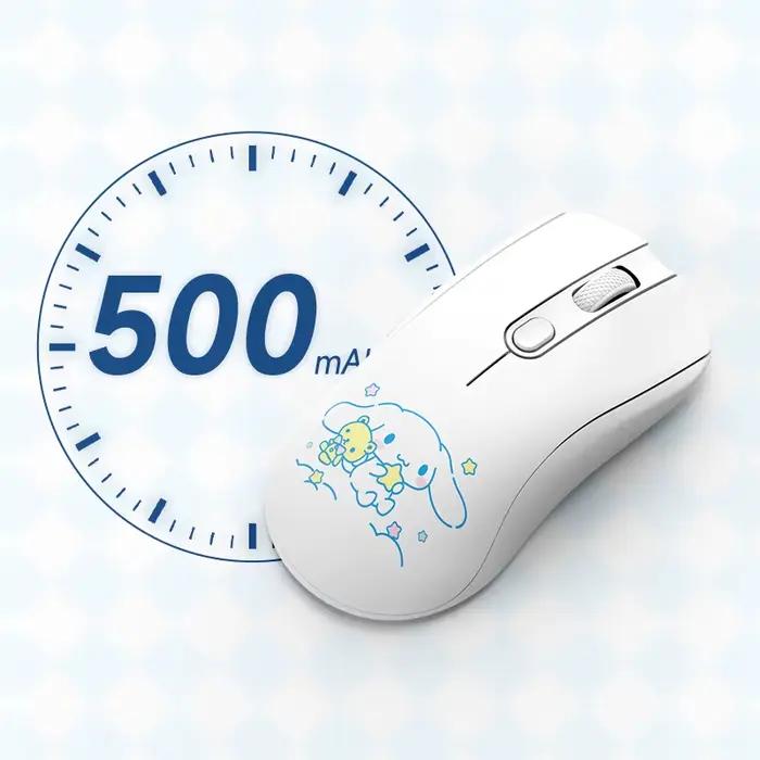 Souris sans fil AKKO AG ONE Light Cinnamoroll 500mAh Bluetooth 5.0 et 2.4G double mode