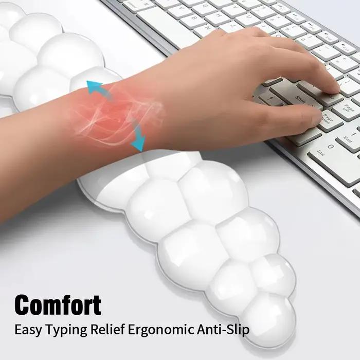 Tapis de souris nuage, repose-poignet pour clavier