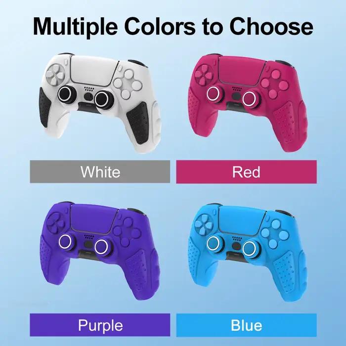 Housse en silicone pour accessoires de manette PS5