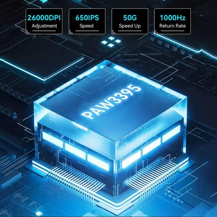 Attaque Shark X3 X3Pro souris de jeu sans fil 26K DPI PAW3395 capteur Tri-Mode 8K taux d'orientation Ultra-léger Programmable Butto