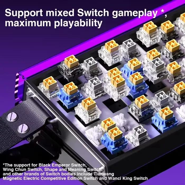 Clavier de jeu magnétique AULA HERO 68 HE E-sports