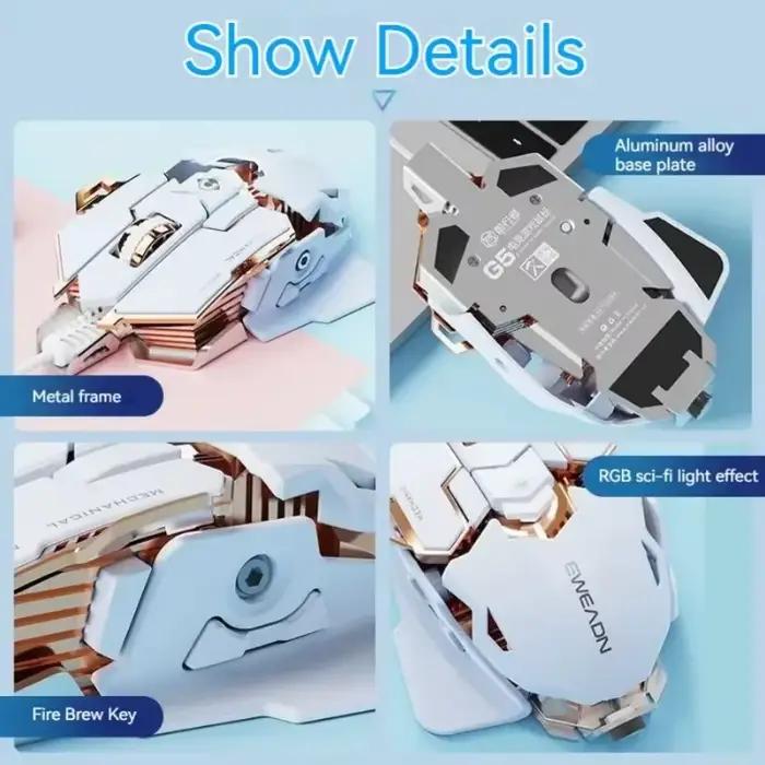 EWEADN G5/MK500 souris filaire