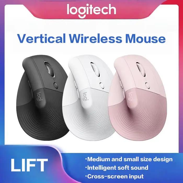 Logitech-Souris ergonomique sans fil Bluetooth Lift