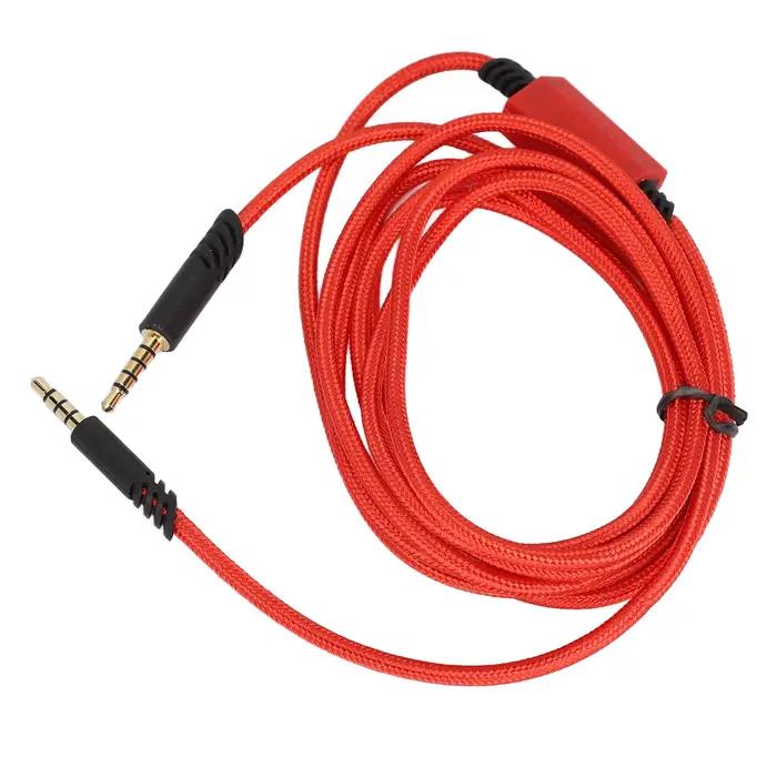 Remplacement du câble sonore du casque de jeu avec interrupteur de commande silencieux